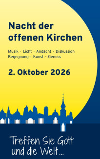 Einladung zur Nacht der offenen Kirchen am 2. Oktober in Würzburg