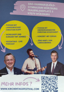 Kirchentagsfestival Würzburg, 17. Mai