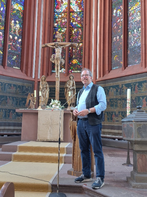 Vortrag von Pfr. i.R. Germer zu Karl Hemmeter in der Deutschhauskirche
