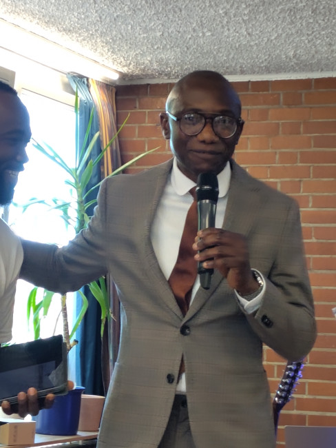 Pastor Asolo der Redeemed Christian Church of God