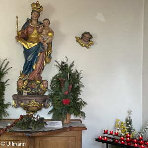 Marienfigur im Erlabrunner Käppele